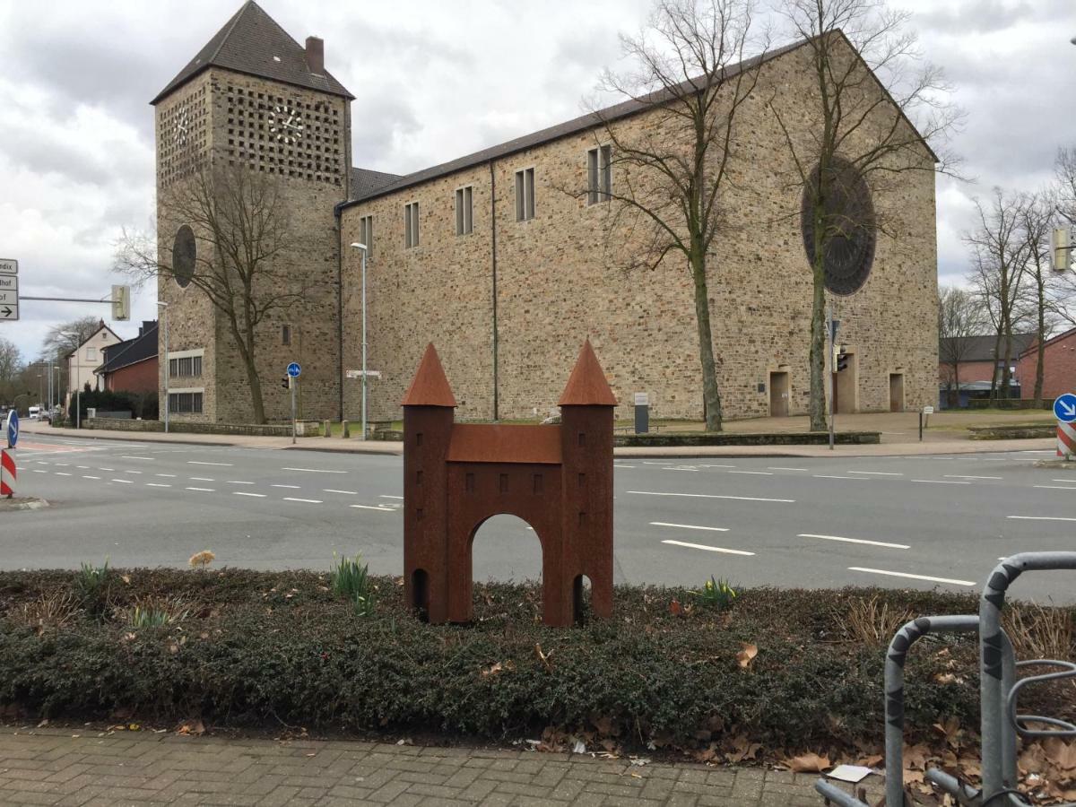 Kleine Wohnung Mit Terrasse Dülmen Buitenkant foto